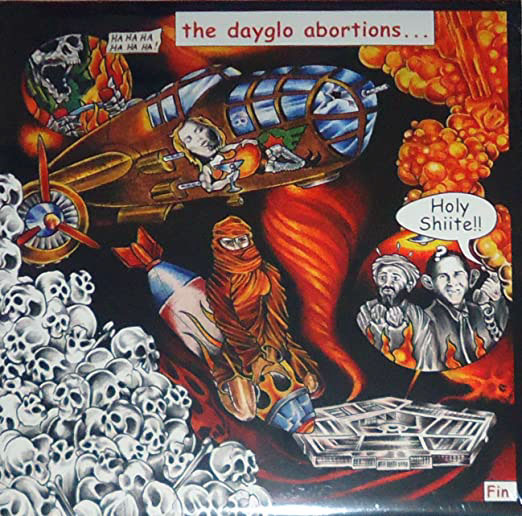 DAYGLO ABORTIONS "Holy Shiite" LP (Unrest) Import